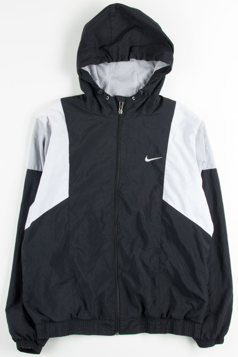 Black Hooded Nike Windbreaker 16846