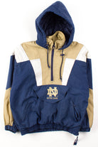 Notre Dame Pullover Starter Jacket 1