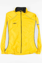 Bright Yellow Umbro Windbreaker