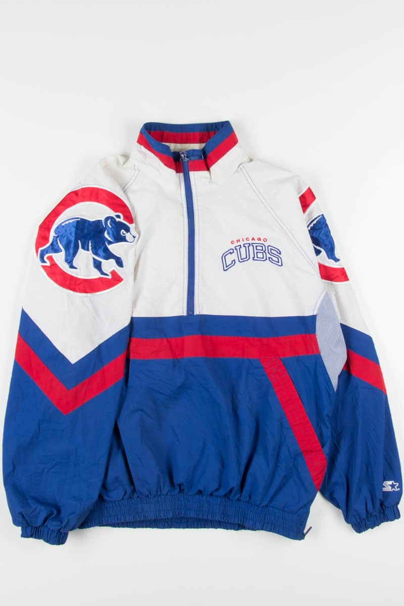 Chicago Cubs Pullover Starter Jacket