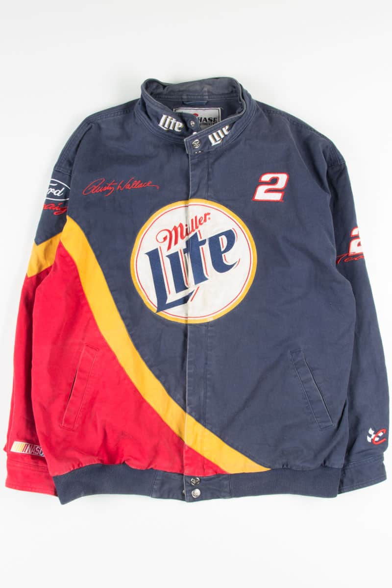 Miller Light Rusty Wallace Nascar Jacket