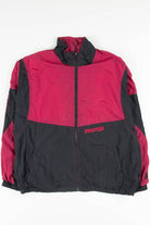 Black & Burgundy Starter Jacket