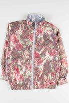 Reversible Floral Satin Jacket