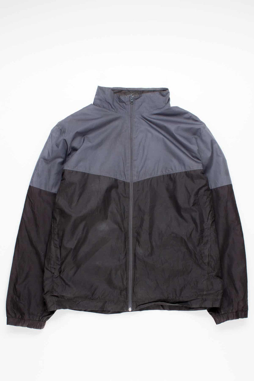 Grey Contrast Mesh Lined Starter Jacket