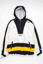 Color Block Hooded Starter Jacket
