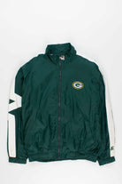 Contrast Sleeve Green Bay Packers Lightweight Starter Jacket