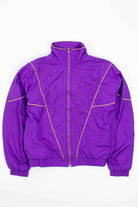 Purple & Gold Beaded Vintage 90s Jacket