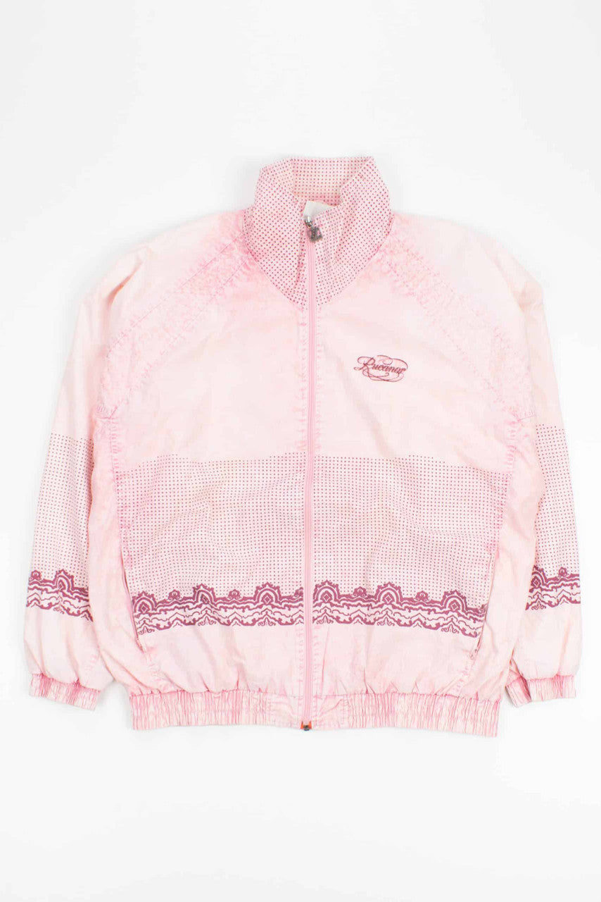 Pink Patterened 90s Jacket 18057