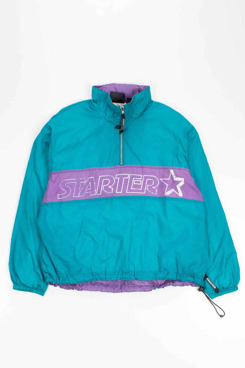 Vintage Starter Pullover Jacket
