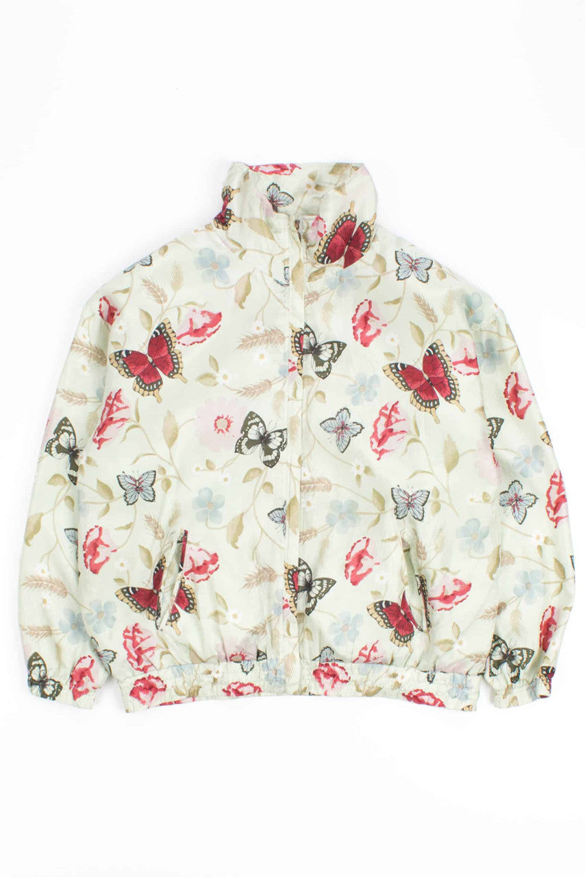 Silk Butterflies Vintage 90s Jacket
