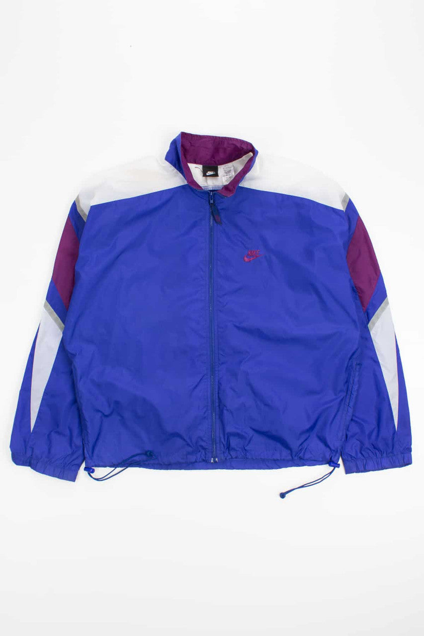 Blue Nike Vintage Windbreaker