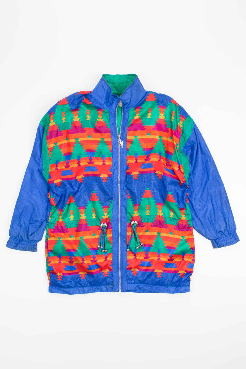 Bright Patterened Vintage Jacket