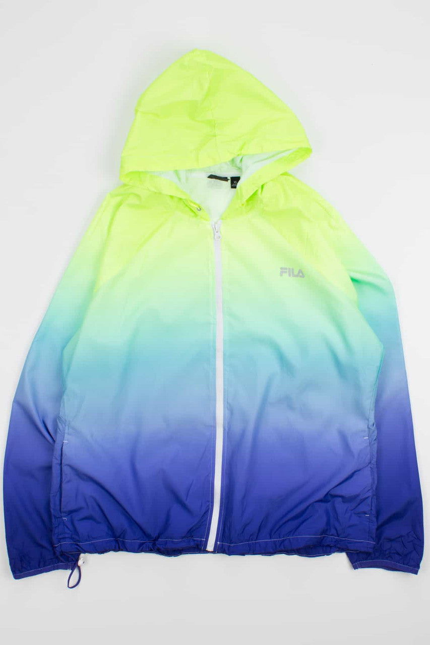 Fluorescent Fila Sport Windbreaker
