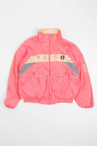 Abstract Embroidery Vintage Windbreaker