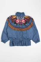 Floral Cinched Vintage Breaker