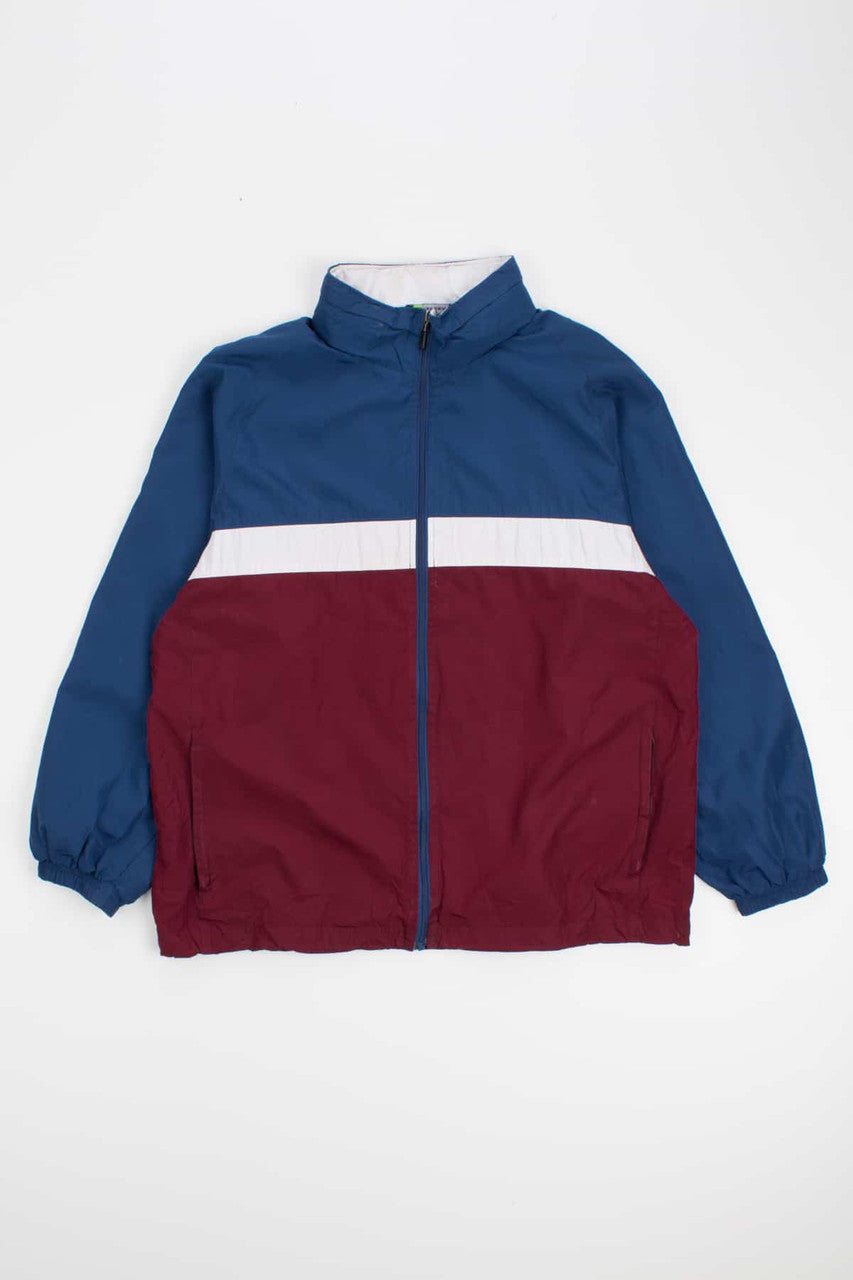 Color Blocked Windbreaker