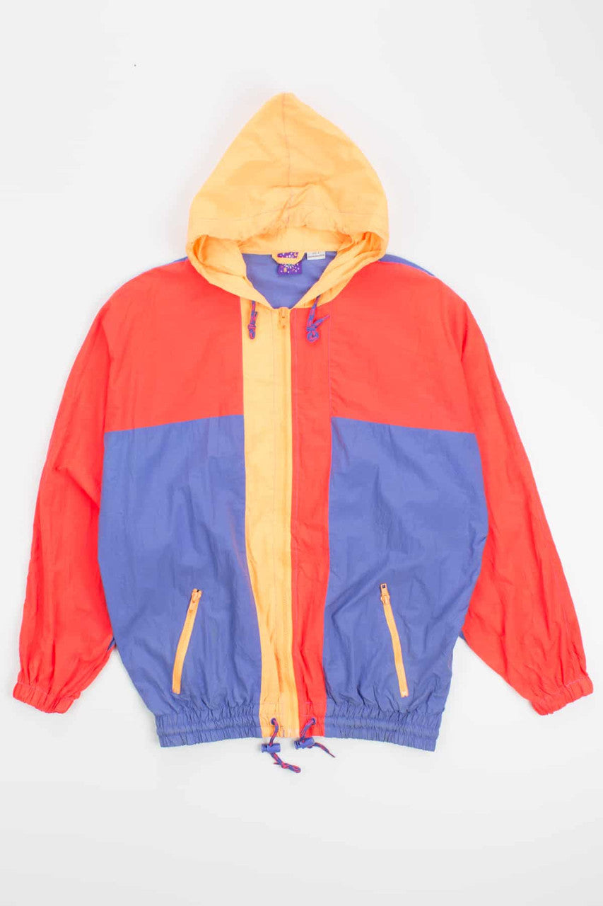 90s Colorblock Windbreaker