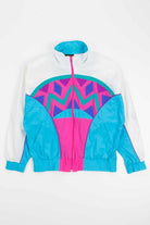 90s Pattern Vintage Windbreaker