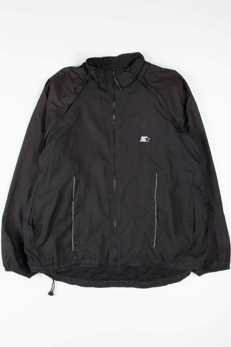 Black Convertable Starter Jacket 18329