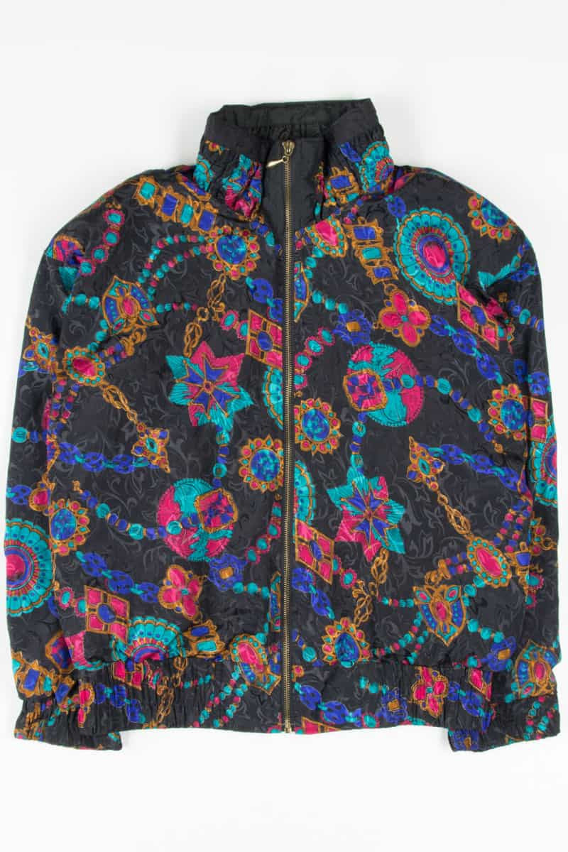 Black Jewelled 90s Jacket 18443