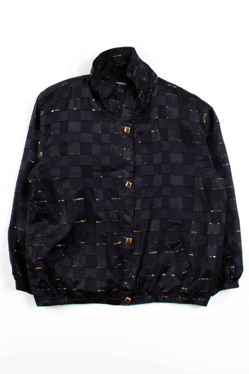 Silk Metallic 90s Jacket 18649