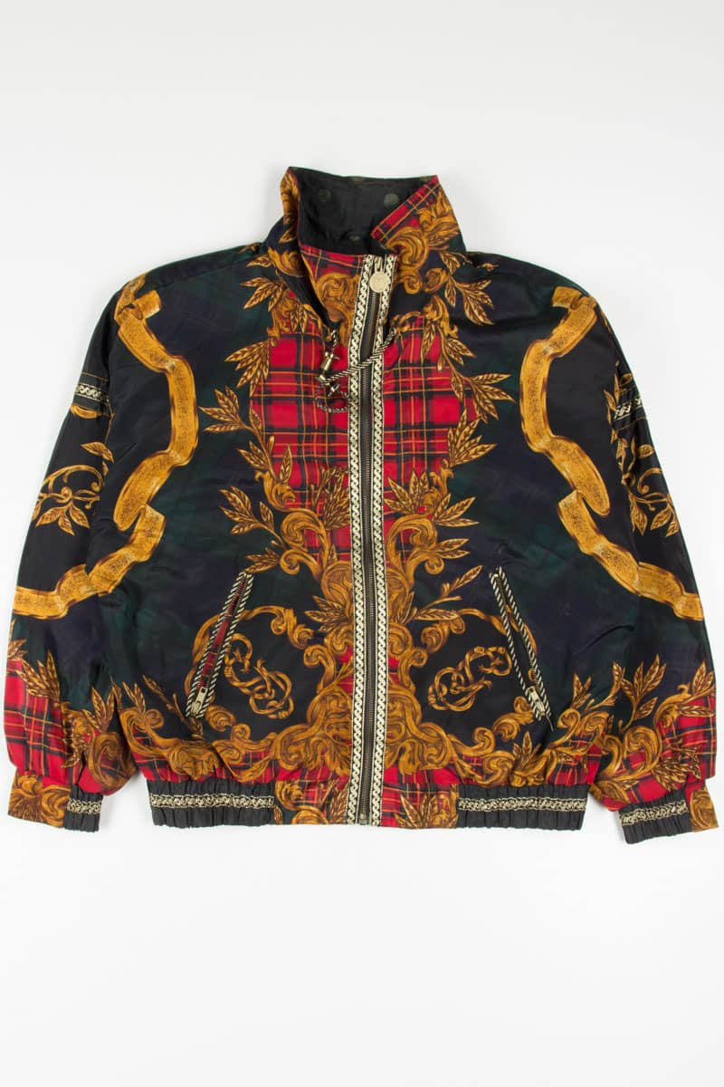 Plaid Baroque 90s Jacket 19272