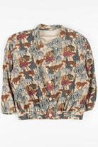 Silk Safari Animals 90s Jacket 19302