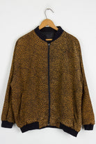 Cheetah Print Bomber Jacket