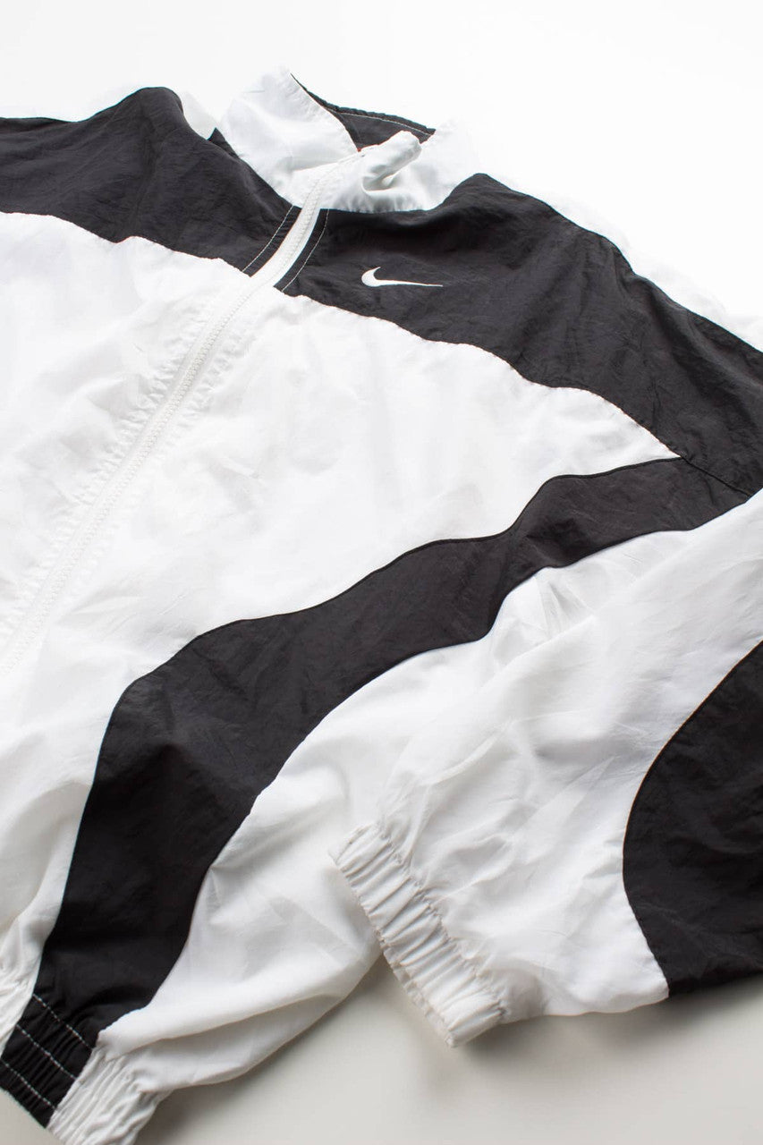 Black and White Nike Windbreaker