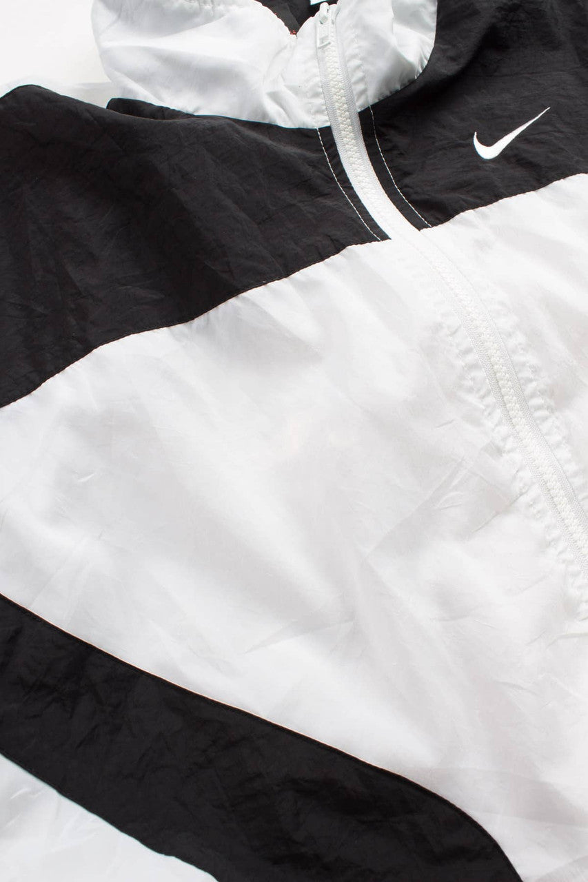 Black and White Nike Windbreaker