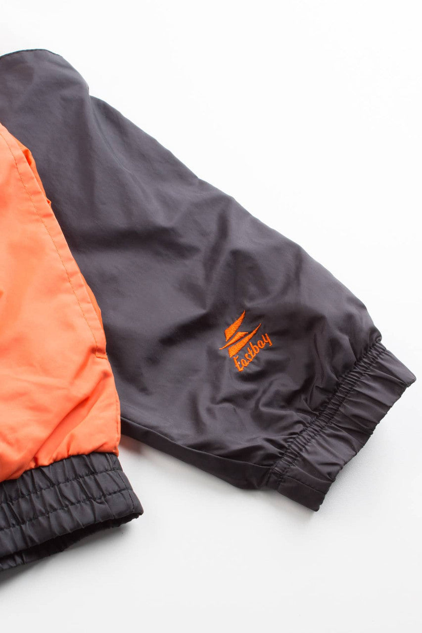 Black & Orange Eastbay Pullover