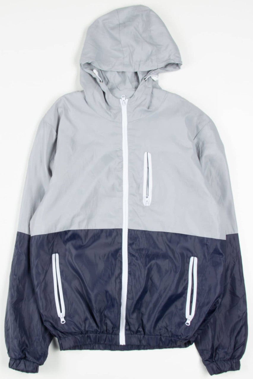 Blue & Grey Windbreaker 19449