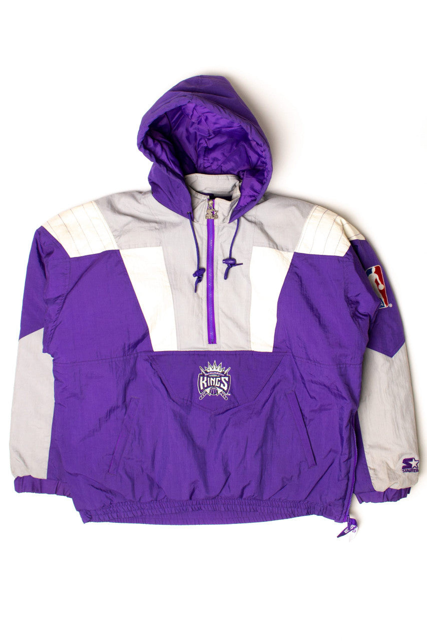 Vintage Sacramento Kings Pullover Starter Jacket (1990s)