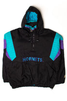 Vintage Charlotte Hornets Pullover Starter Jacket (1990s)