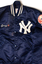 George's Vintage New York Yankees Satin Starter Bomber Jacket (1980s)