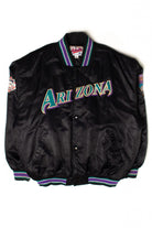 Vintage Arizona Diamondbacks Satin Starter Jacket (1990s)