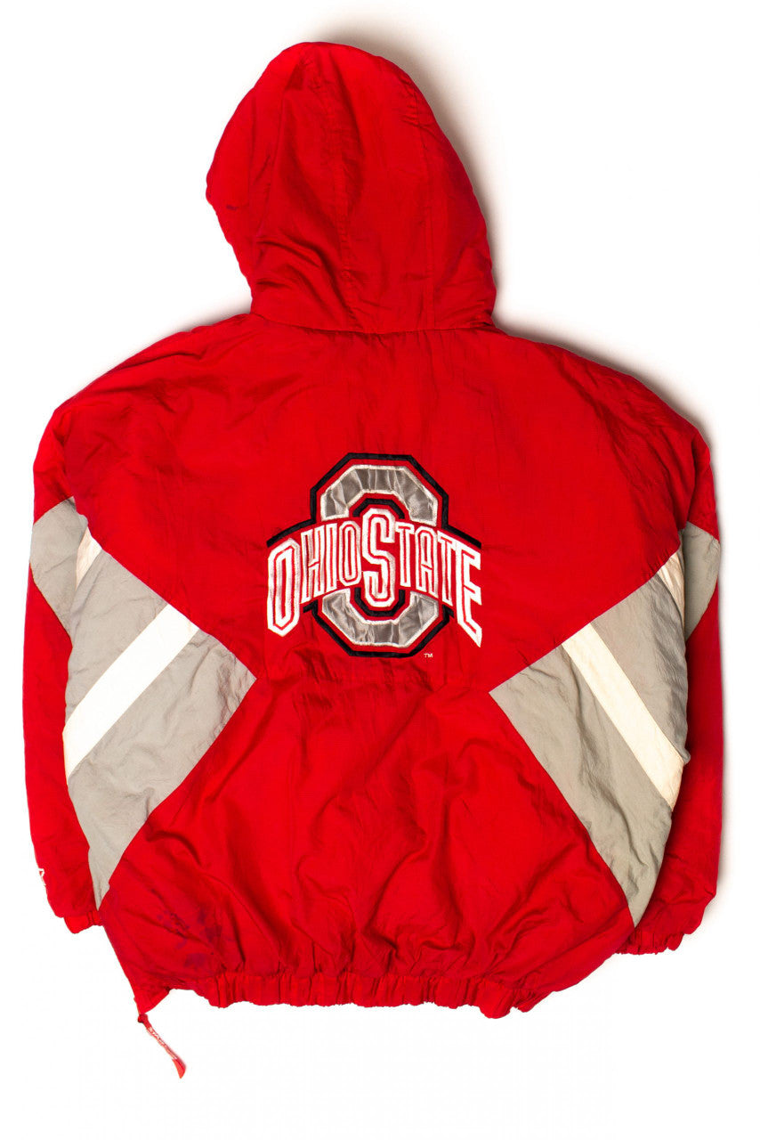 Vintage Ohio State Pullover Starter Jacket (1990s)