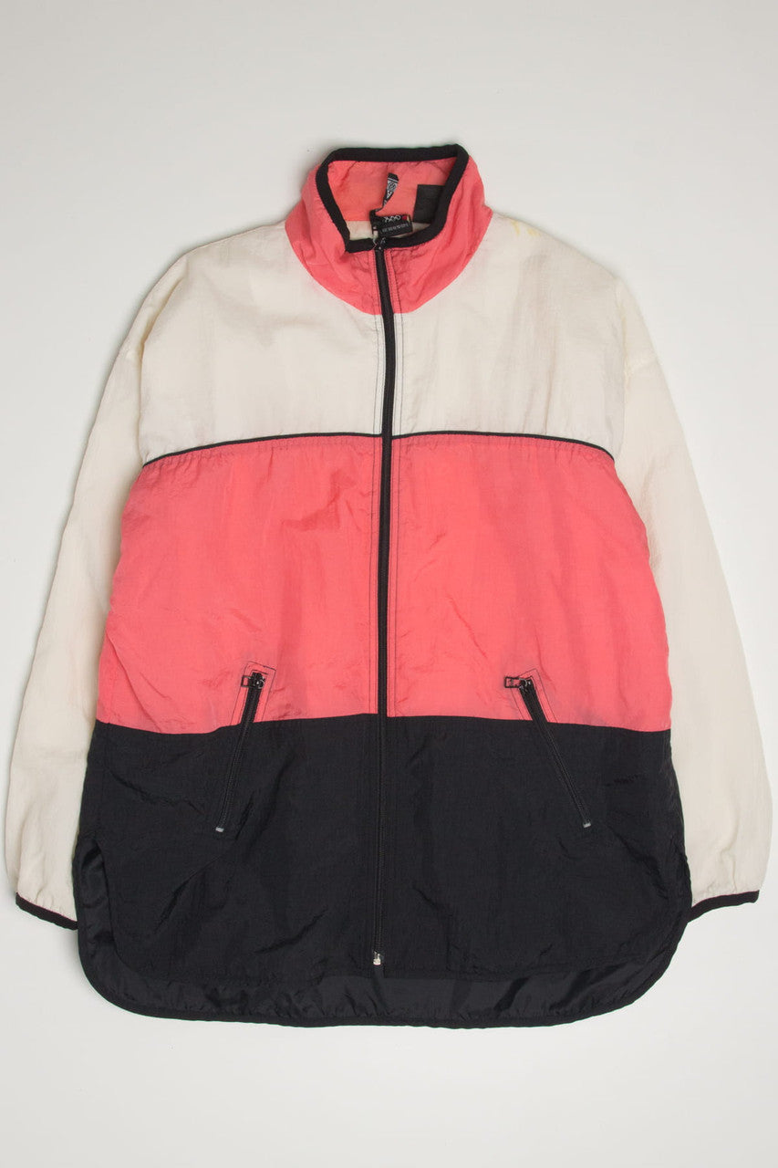 JCPenney Color Blocked 90s Jacket 19696