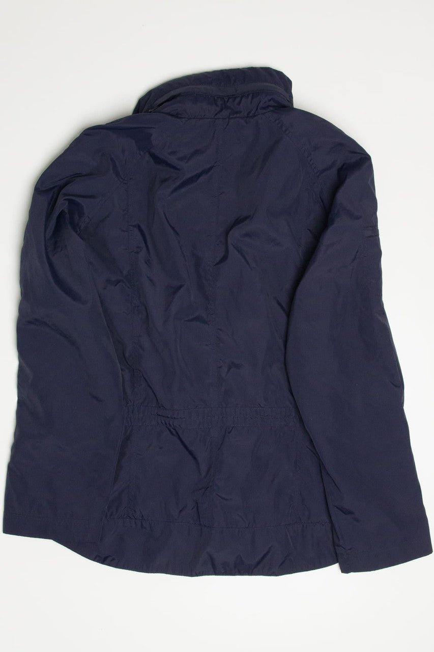 Navy Coldwater Creek Windbreaker 19699