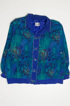 City Girl Floral Button Front Jacket 19711