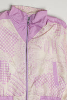Silk Lilac Checkered 90s Jacket 19731