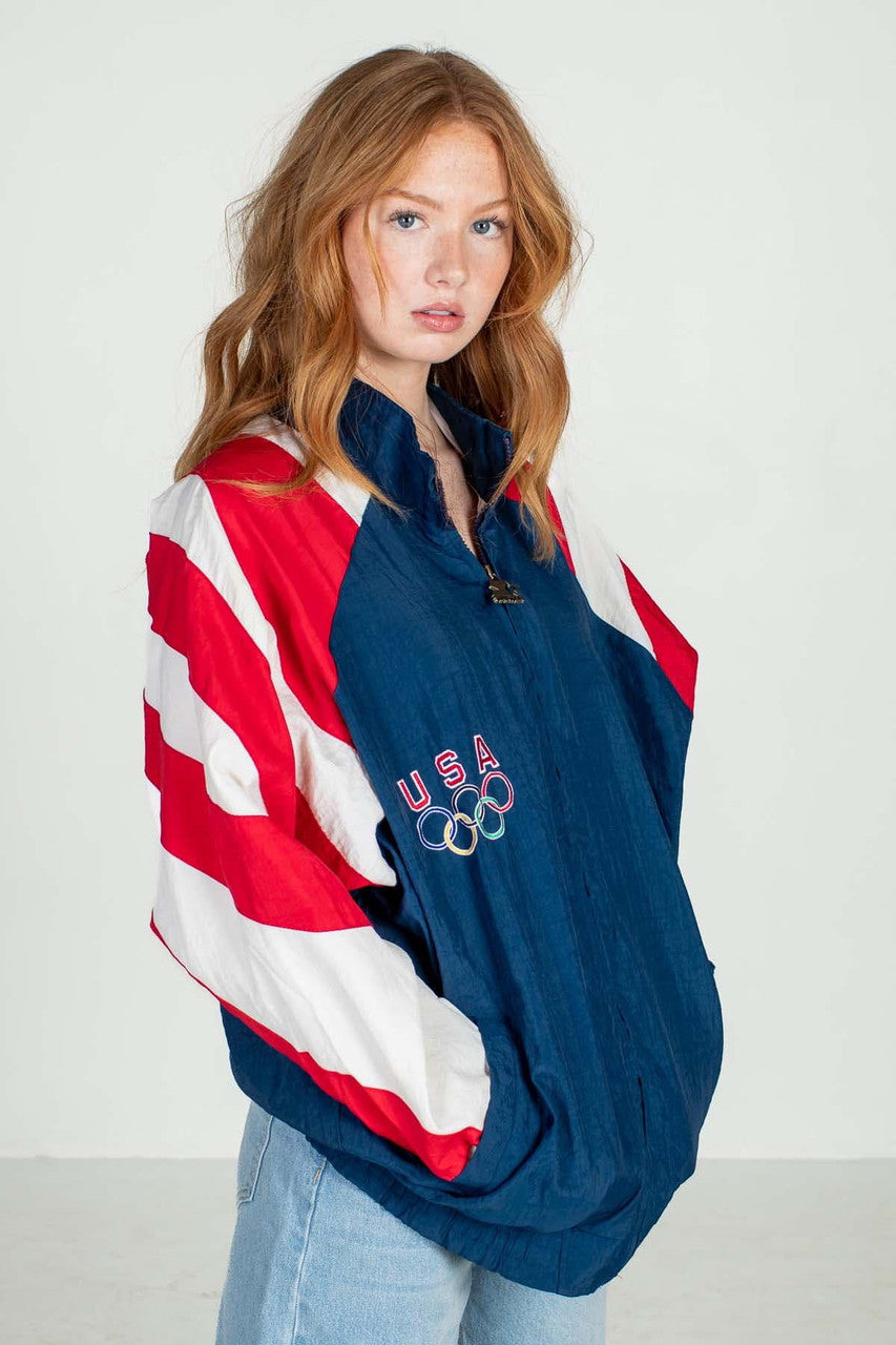 Vintage USA Eagle Starter Jacket (1990s) 19805