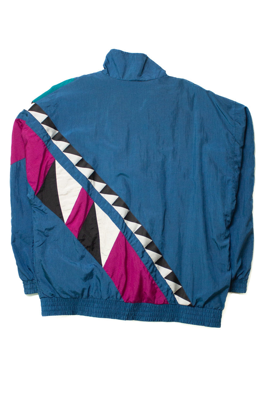 Vintage Zig-Zag Milano Sport Windbreaker (sz. Medium)