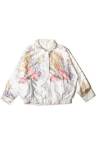 Floral Bouquet Silky 90s Jacket