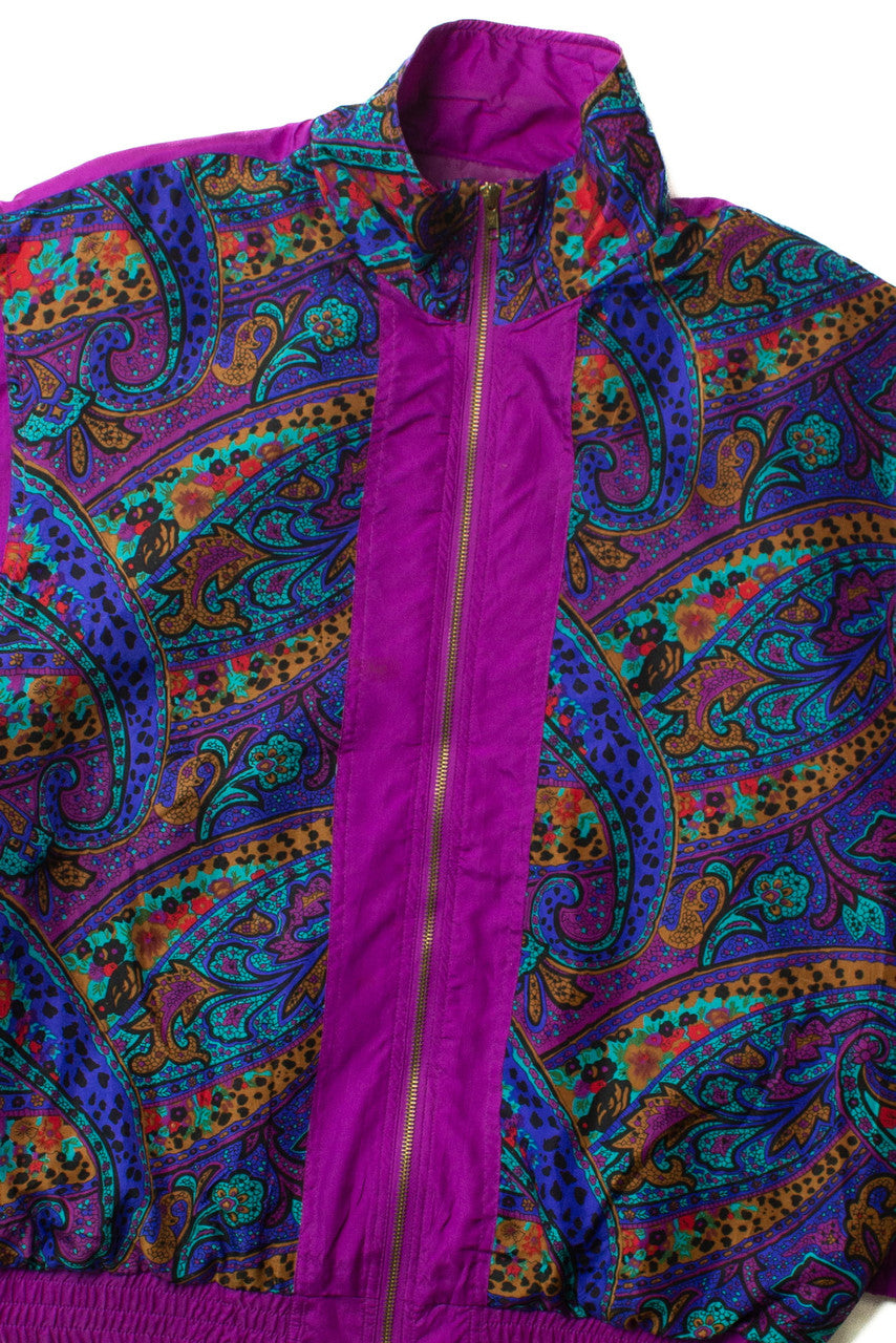Vintage Lavon Silk 90s Jacket (1990s)