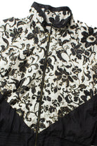 Vintage Black Floral 90s Jacket (1990s)
