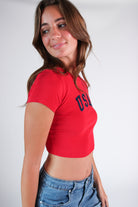 America Patch Baby Tee