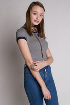 Army Patch Crop Tee