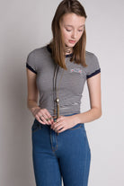 Army Patch Crop Tee