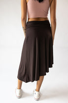 Asymmetrical Midi Skirt